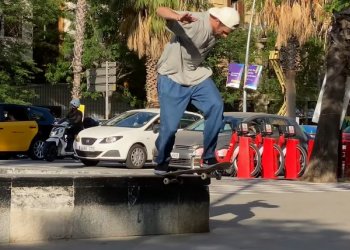 Walker Ryan a jeho jeden den na street spotech v Barceloně