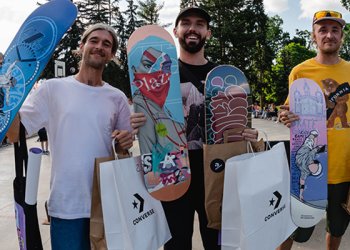 Michal Gálik, Richard Březina a Míša Jurková vítězi druhého pokračování Skate Games na Výstavišti