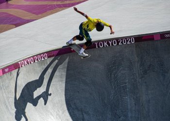Keegan Palmer je historicky prvním olympijským vítězem v kategorii „Park – Muži“