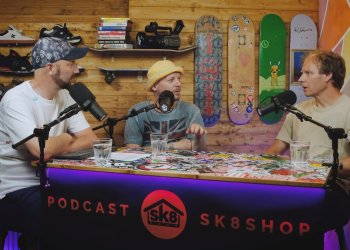 Do Sk8shopu dorazil povyprávět o historii Alex Brejcha