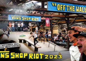 Holandský Vans Shop Riot hostila hala Burnside