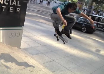 Violet na výjezdu ve slunečným Miami