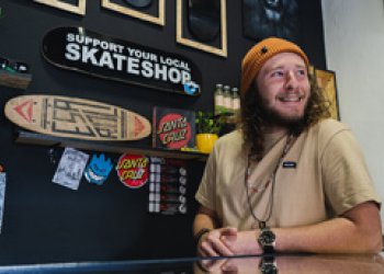 Tomík Marek si splnil sen a otevřel v Jihlavě Skatelocal shop